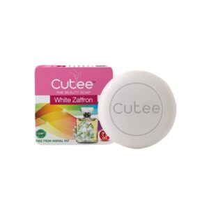 Cutee White Zaffron soap – 100g