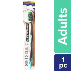 Dento Clinic Black Brilliant Toothbrush 1pcs