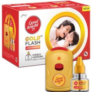 Good knight Gold Flash Liquid Vapourizer, Mosquito Repellent Refill, 45 ml