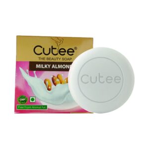 Cutee Milky Almond soap – 100g