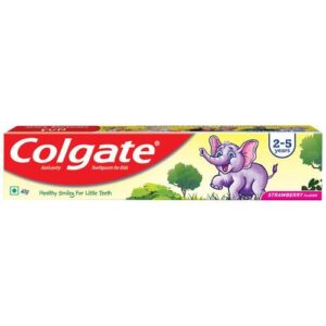 Colgate 2-5 Yrs Strawberry Flavour Tooth Paste 40G