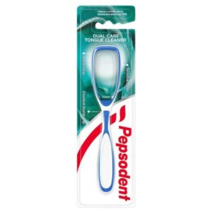 Pepsodent dual care tongue cleaner 1 pcs