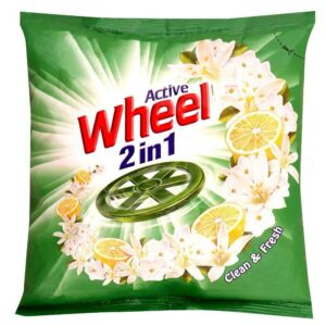 Active Wheel Green Lemon & Jasmine Detergent Powder 1 kg